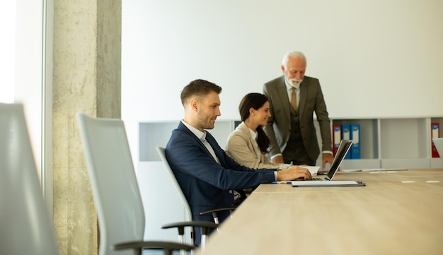 Business litigation team preparing case strategy for commercial dispute resolution